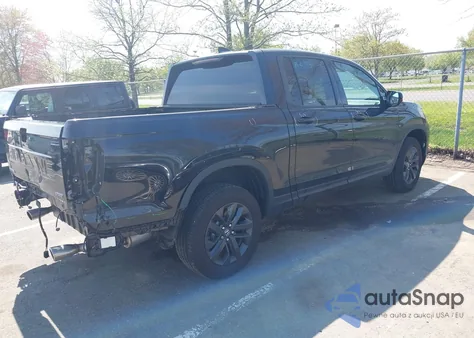 2024 Honda Ridgeline Sport z USA, uszkodzony, nr VIN 5FPYK3F14RB033359